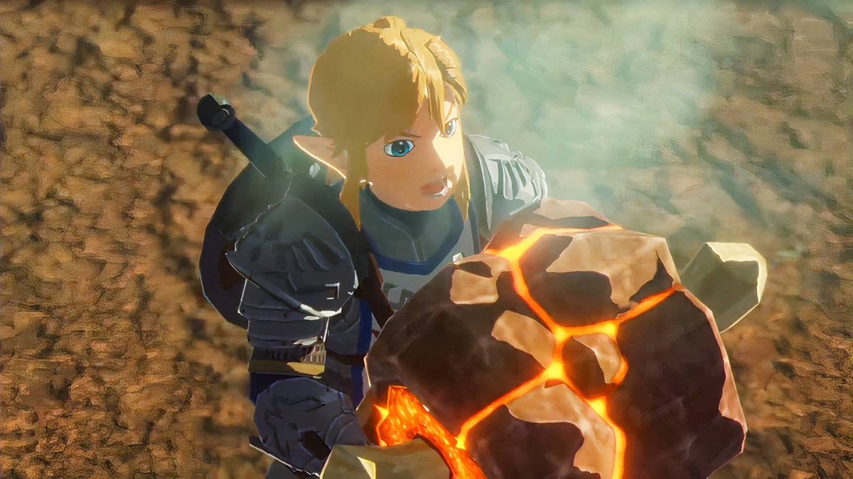 tloz_queen's tweet photo. Canonically, if food is involved, that stoic act drops so fast 💀 https://t.co/Pz5XgUjcej