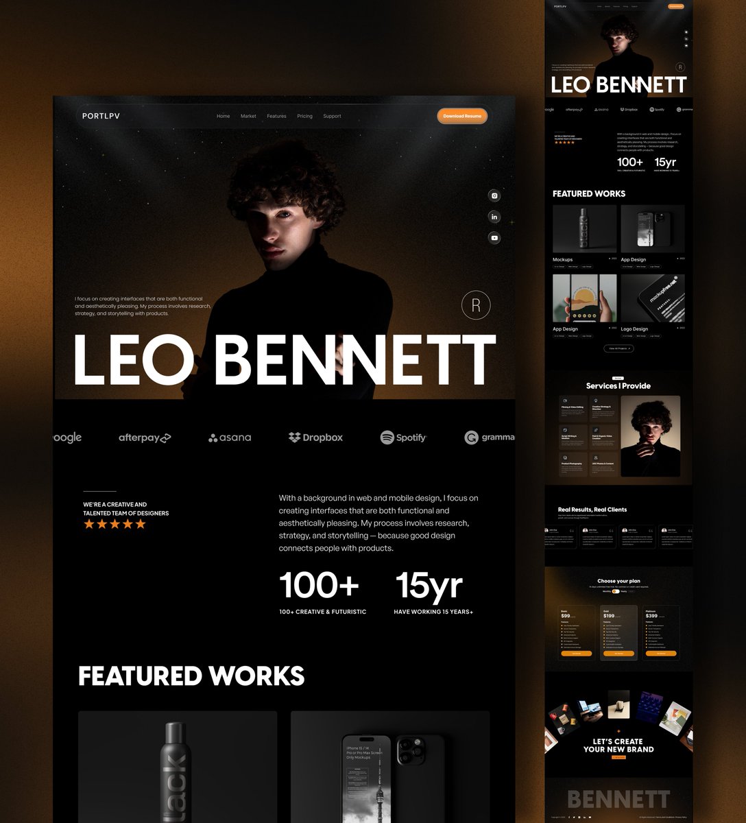 laibacreatives's tweet photo. Portfolio Website Design ✨ https://t.co/pmPkNbZKhf