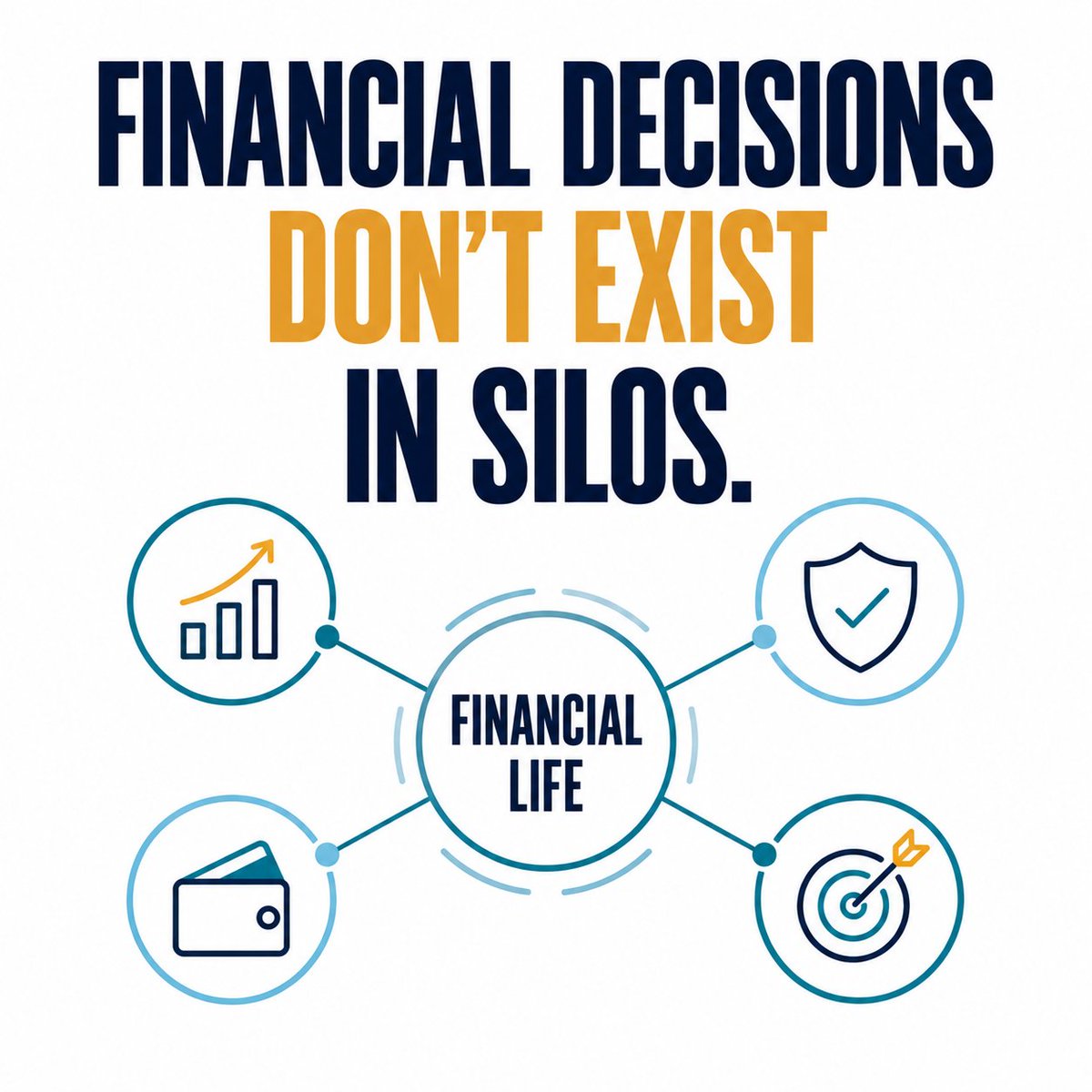 CollegeFinGroup's tweet photo. A retirement decision can affect taxes.

A benefits decision can affect monthly cash flow.

An unexpected expense can change a savings goal.

A career move can impact retirement plans, insurance coverage, and the financial decisions that come next.

Financial decisions are rarely isolated. They’re often connected—and understanding those connections can help people see more than just the decision immediately in front of them.

That’s an important part of financial education.

At Collegiate Financial Group, our financial education and wellness programs help higher education and college athletics professionals understand financial topics within the context of their broader financial lives. Through on-campus education, webinars, resources, and personalized guidance, we help employees ask better questions and understand how different financial decisions can work together.

Because understanding one financial decision is valuable. Understanding how it connects to the rest of your financial life can be even more powerful.

Could your employees benefit from a more connected approach to financial education?

Let��s talk about how to bring it to your campus:
https://t.co/jJiAR71az1