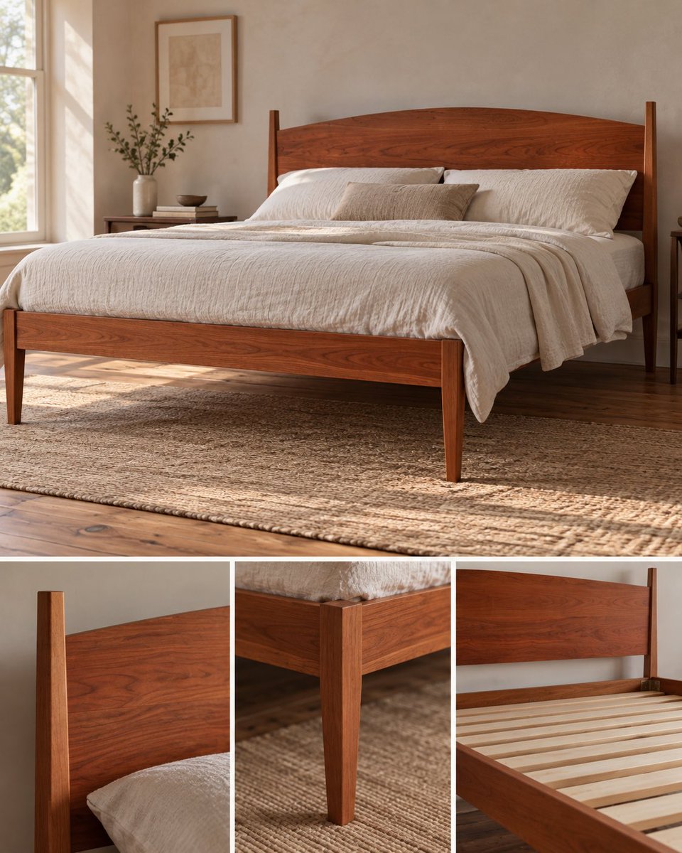 MikeOB2579's tweet photo. Next up in the shop: this bed.

I’ll be building it from solid walnut in a Full/Double size, using traditional joinery and making a few changes to the original design along the way.

Anyone interested in seeing updates as the build comes together?

#Finefurniture https://t.co/mD2RFZwZGq