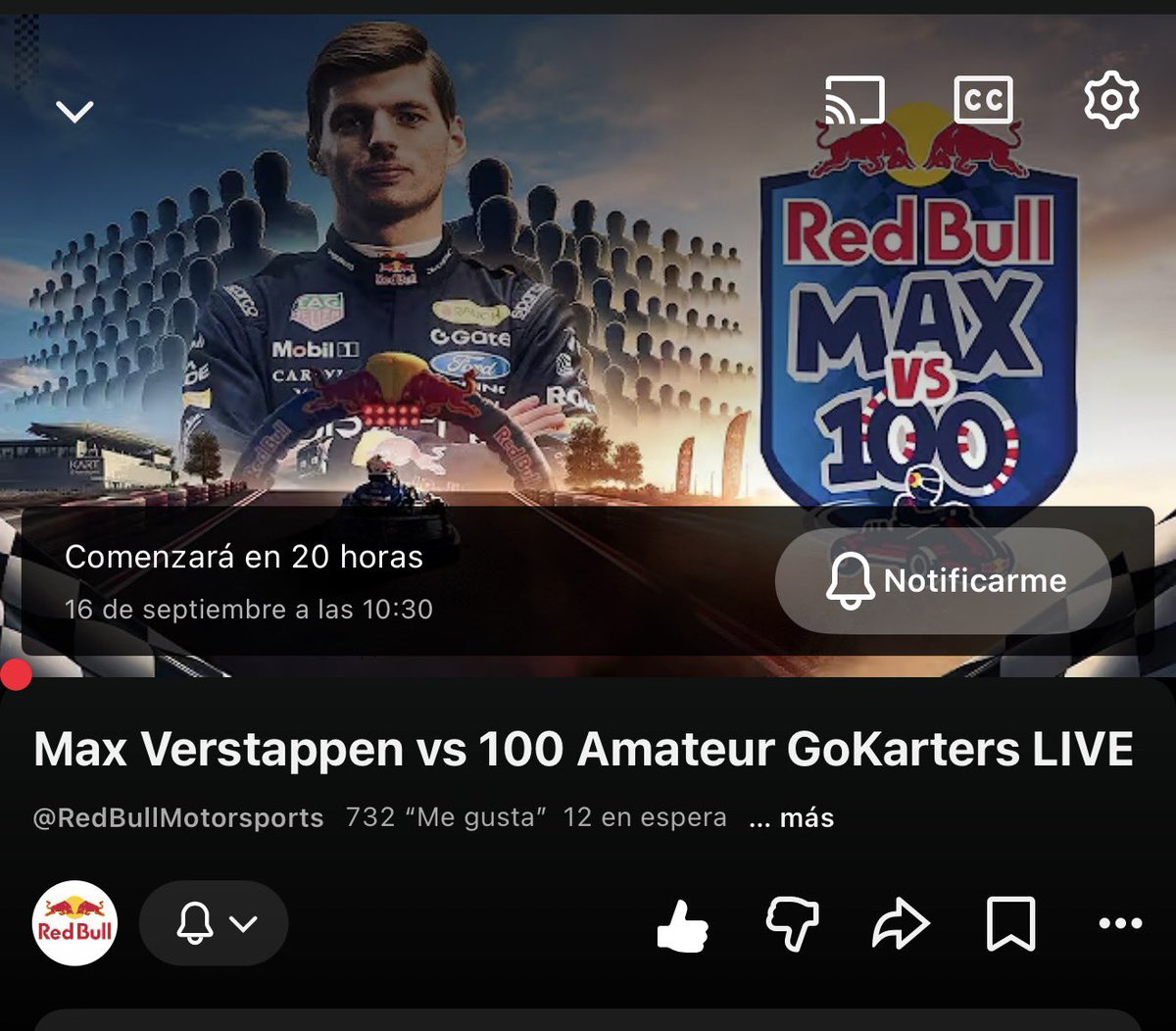 alenaamvp's tweet photo. antes de recomendarlo, lo fui a comprobar yo misma y si funciona🤪

para los que no tienen disney+ y su país no está entre los que van a transmitir “max vs 100” por youtube 

si usan una VPN si pueden acceder y verlo a través de youtube, solo descarguen “VPN lat” y escojan “emiratos árabes unidos” y ya

luego solo entrar al enlace de youtube y podrán ver la carrera, ojalá les sirva!!!