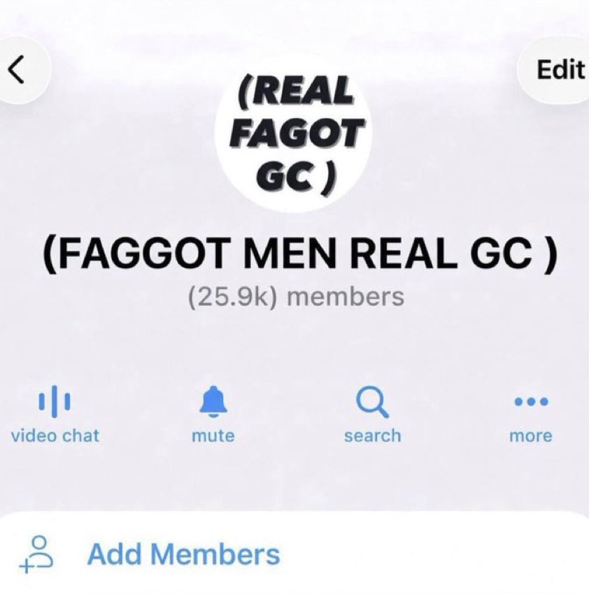 Midnight11333's tweet photo. Hail satan😈
Faggot group chat available don’t miss out we go live hit me up now ….
Join and meet and have fun new members awaits 😈
#pnp #gayzoom #zoomgay #GayTwitter #GayCommunity #GAYSATANIC 
CLICK THE LINK 🔗 BELOW ⬇️ FOR ACCESS ⬇️ 👇🏽
https://t.co/aegQYM5qZF https://t.co/e8gXWsm4hE