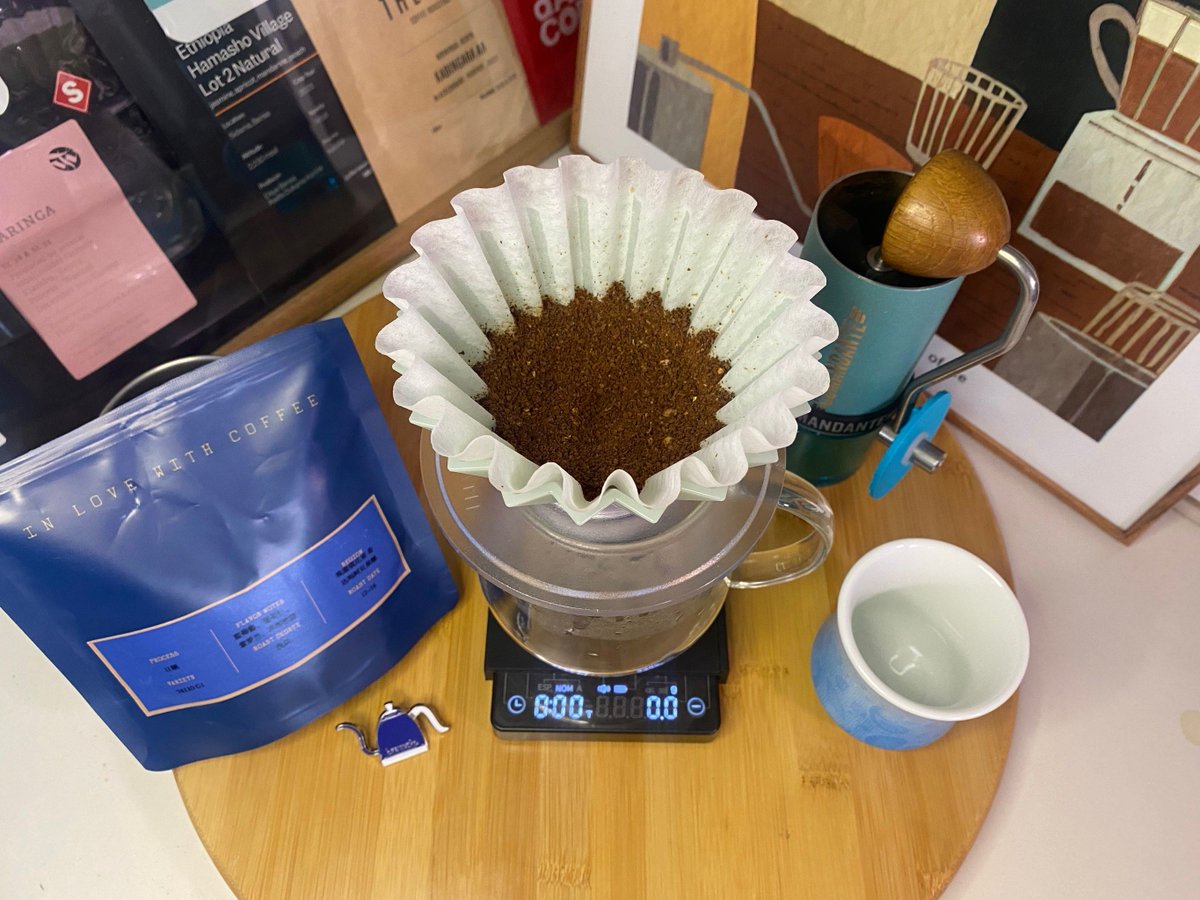 AlvinHoselsya's tweet photo. Spent 10 mins in the office kitchen searching for my "mystery coffee thief"… only to find my own mug labeled with my name sitting right next to the tea pot. Guess I outsmarted myself today https://t.co/T6iHblnygm