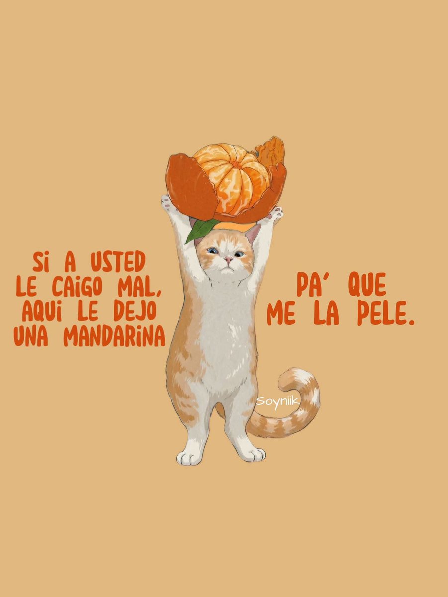 Lunita_Os's tweet photo. Ten una mandarina 🍊✨️😏🫰🏼 https://t.co/ObOkaLgUzU