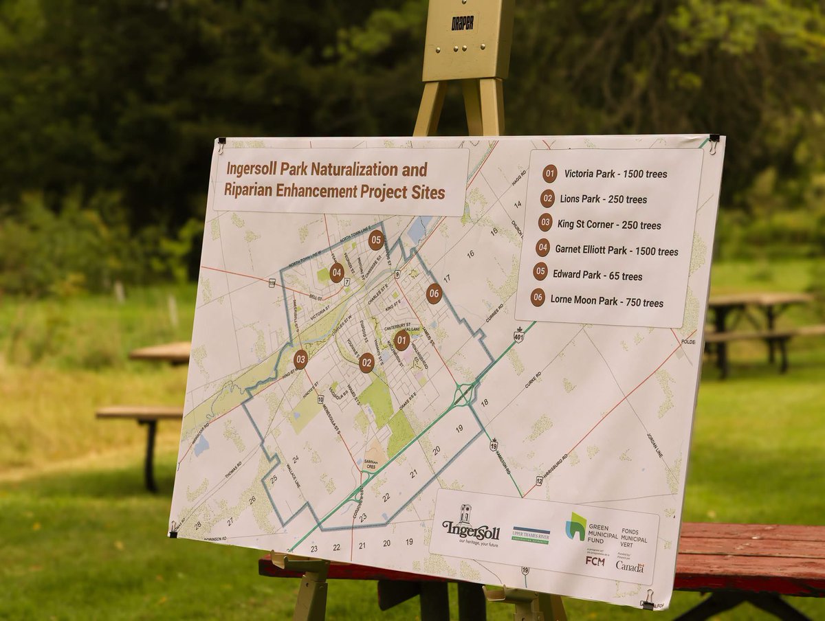pfragiskatos's tweet photo. In Ingersoll recently to mark the planting of over four thousand trees with the assistance of the federal government. Congratulations to everyone involved. An example of partnership, where all sides come together in support of our shared environment. https://t.co/jqhQ26JwZq