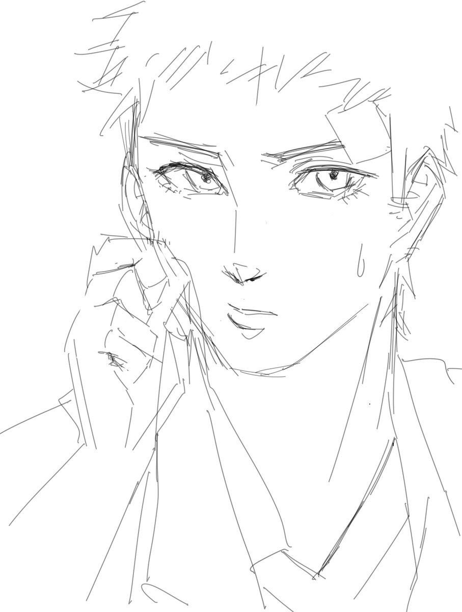 Fae_404's tweet photo. Sketch ver. https://t.co/n2WqFK0h8G