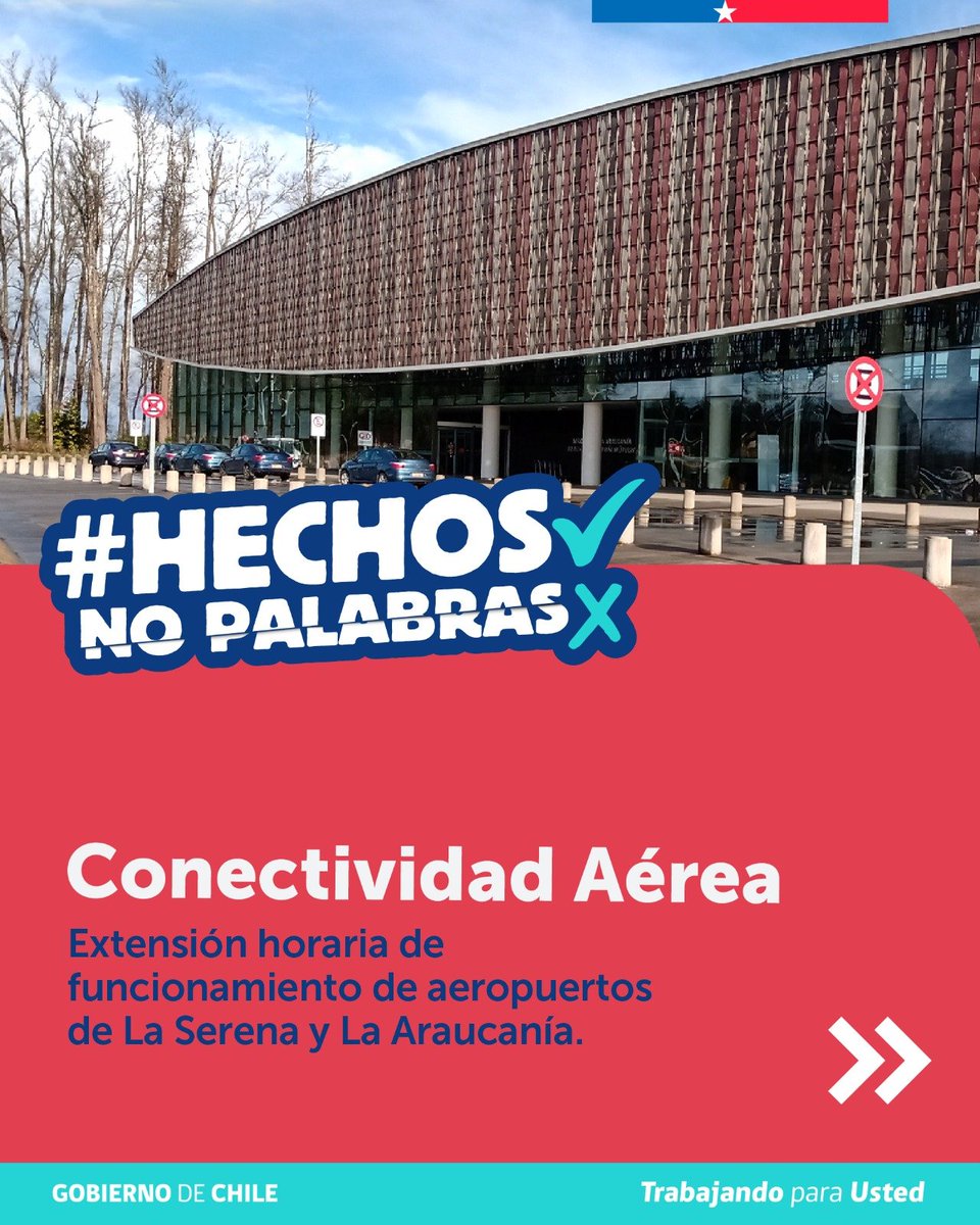 Subtrans's tweet photo. 🚌 Electromovilidad: Ovalle y Puerto Natales sumarán transporte público 100% eléctrico.
🛑 Seguridad Vial: Campaña "Tomé buenas decisiones" para prevenir siniestros estas Fiestas Patrias.
✈️ Conectividad Aérea: Extensión horaria en aeropuertos de La Serena y La Araucanía. https://t.co/hg1Erz6Hll