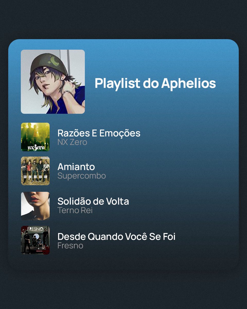 LoLegendsBR's tweet photo. se o HEARTSTEEL fosse brasileiro, certeza que as playlists deles seriam assim... segue o fio https://t.co/UdLYmEtg8o