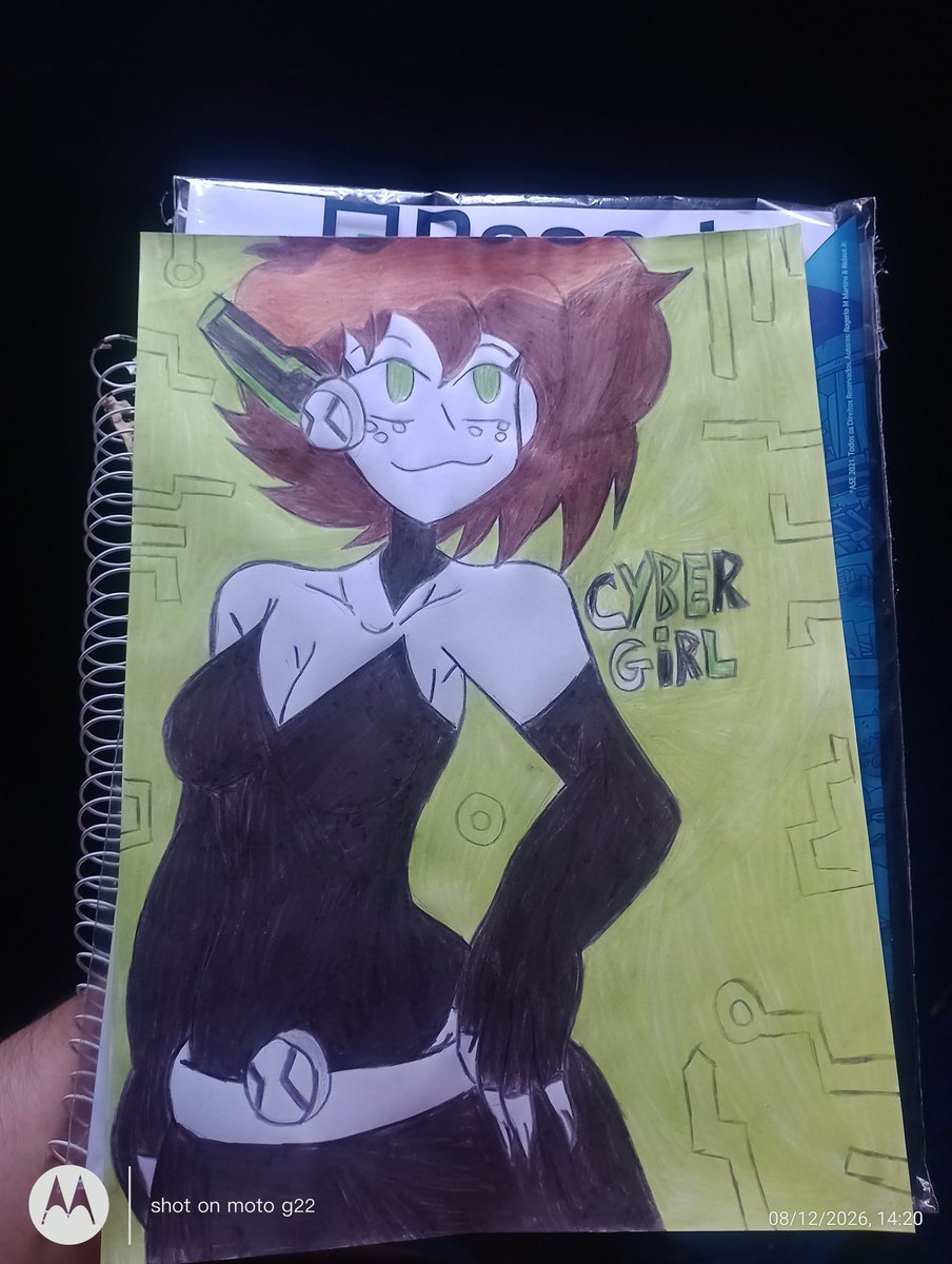 LucianoDesenhi2's tweet photo. Como tá todo mundo fazendo né eu vou fazer TBM, #ben10 #ben10oc #ben10alien #cybergirl https://t.co/Df0CS4YDQD