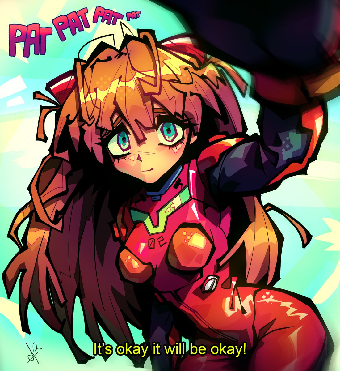 AlphaRecdyt's tweet photo. I drew this for my friend to reassure him https://t.co/Q4peGRViZm