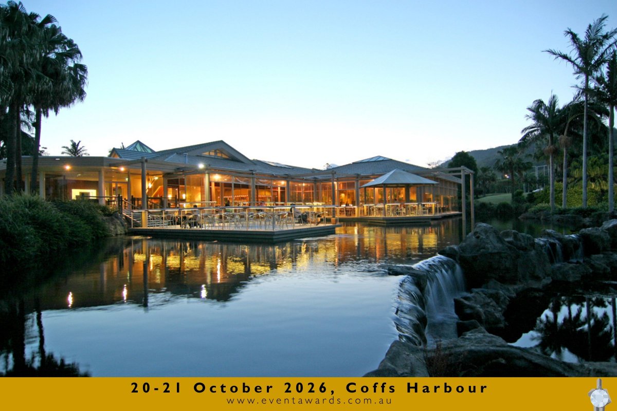 TheEventAwards's tweet photo. Join us in Coffs Harbour for the 2026 Australian Event Awards &amp; Symposium, bringing together the best of Australia's events industry for connection, inspiration, learning and celebration.

Book your tickets at https://t.co/7yx41zelpE
#EventAwards2026 #EventSymposium https://t.co/2DBh6vG2Xf