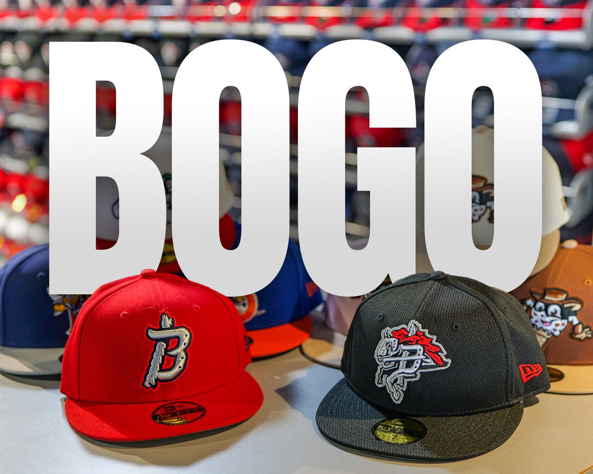 RumblePoniesBB's tweet photo. Need a new hat for the off-season? BOGO Hat Sale! 🧢

Use code "BRP-HATS26" at checkout to buy one hat and get one FREE!
⏰ Offer ends September 30 at 11:59 PM. ONLINE ONLY.
🔗 https://t.co/tEvuXewnHk

🎠 x #WelcomeHome https://t.co/4N2k5EIp1f