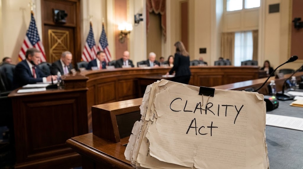 미국 디지털 자산 시장 CLARITY Act, 이번 회기 통과 동력 상실 대표 이미지