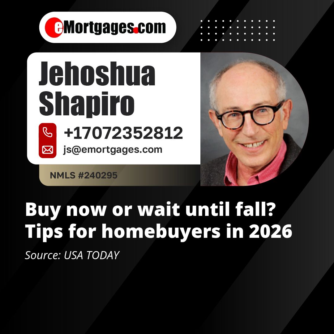 emortgagescom's tweet photo. Buy now or wait until fall? Tips for homebuyers in 2026
With mortgage rates reaching a one-year high of 6.66%, and the median home price rising 1.8% to $440,600, many homebuyers are weighing their options—buy now, or wait until fall? Current housing supply stands at 4.6 ... https://t.co/aV2FLSHKGJ
