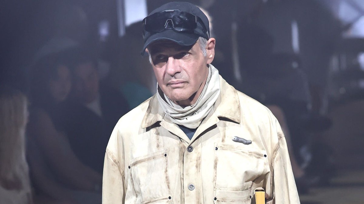 Complex's tweet photo. CIA Whistleblower John Kiriakou Makes His Runway Debut at Elena Velez's NYFW Show Details: https://t.co/U6as7psB3X https://t.co/8khhARv1mO