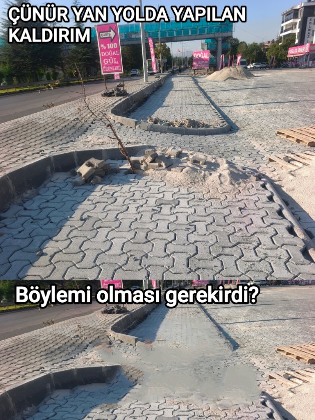 32Aktuel's tweet photo. Çünür'de Afyon istikametine yanyolda yapılan kaldırımda biraz proje hatasımı var?
@Bomba322 @haber32com @ajans32 https://t.co/jDdznZDdkb