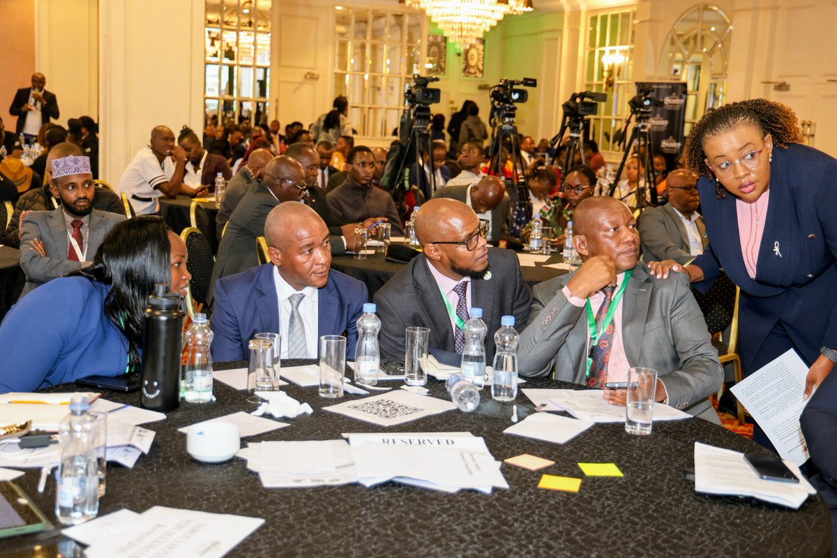 TrizzJerusah's tweet photo. Today, during the second day of the Amani Conference, I had the honour of presenting the Political Decency, Peace and Accountability Charter for Political Parties: an important component of NCIC’s Roadmap to a Violence-Free 2027 General Election.
#AmaniConference https://t.co/kgBO99Ny6M