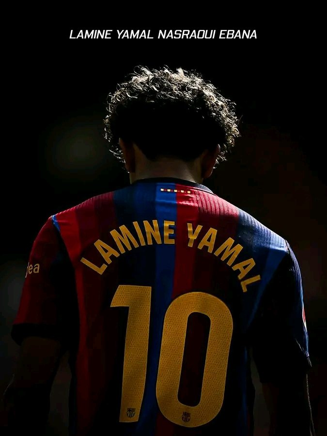 KeenScott003's tweet photo. 𝐋𝐀𝐌𝐈𝐍𝐄 𝐘𝐀𝐌𝐀𝐋 ✨🏆

Two first names. One legend. ❤️💙

“Lamine” means the faithful, while “Yamal” means beauty in Arabic.

A name built on loyalty, gratitude and roots. 👑

𝐖𝐇𝐄𝐑𝐄 𝐓𝐇𝐄 𝐋𝐄𝐆𝐄𝐍 𝐁𝐄𝐆𝐀𝐍. 🎞️ https://t.co/1JPh2bileF
