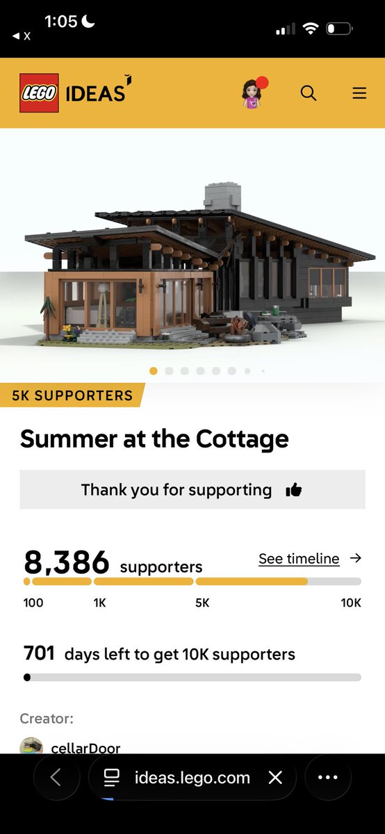 cstorriebutt's tweet photo. We’re genuinely so close please I need the Lego cottage to make Lego Shane and Lego Ilya kiss https://t.co/NZkENY7UBr