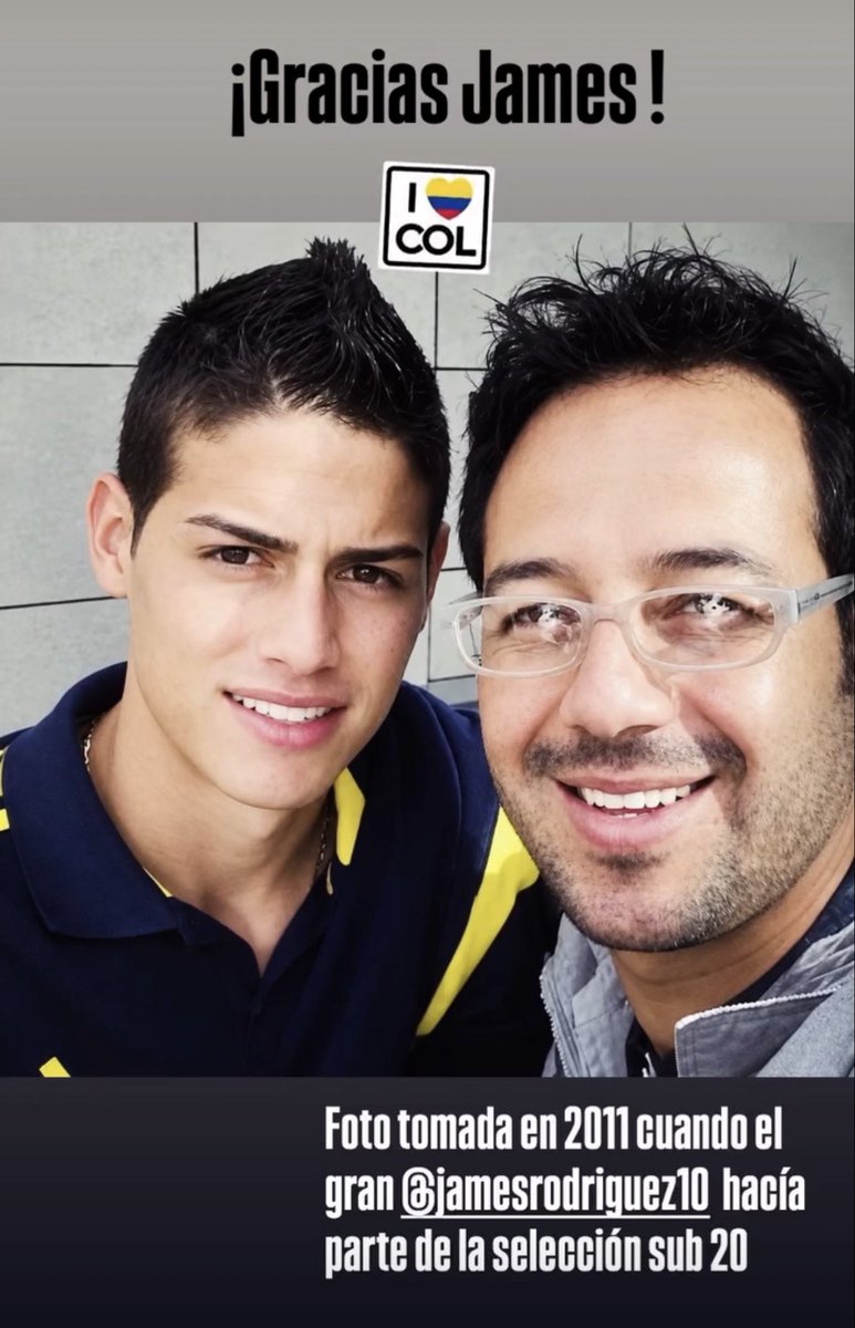 HerediaSoy's tweet photo. Gracias @jamesdrodriguez https://t.co/eftpnJFdf3