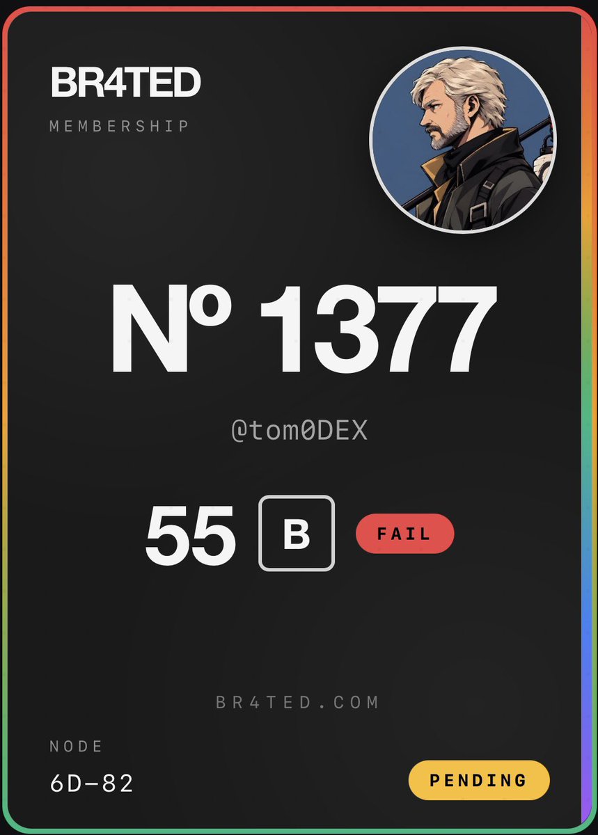 tom0DEX's tweet photo. Cooking something @BR4ted 

i am apply 2nd time,, also doing special. 
but my wallet 55 just... is this no chances to get in??  or 1% chance.. https://t.co/oAv7U3I7sP