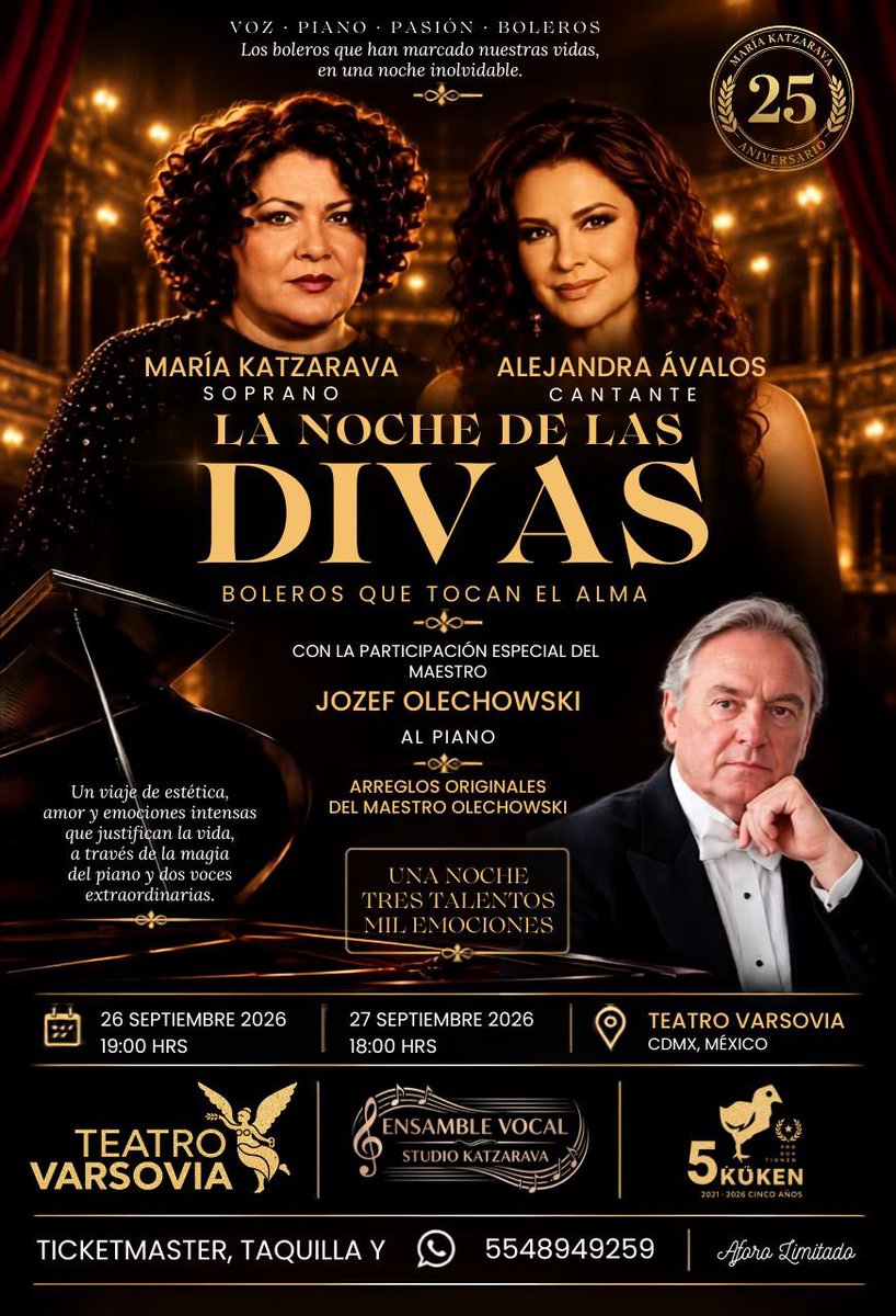 LTorrenter16328's tweet photo. #Enterate Otro regalo de @maria_katzarava.
@TeatroVarsovia  #CDMX
