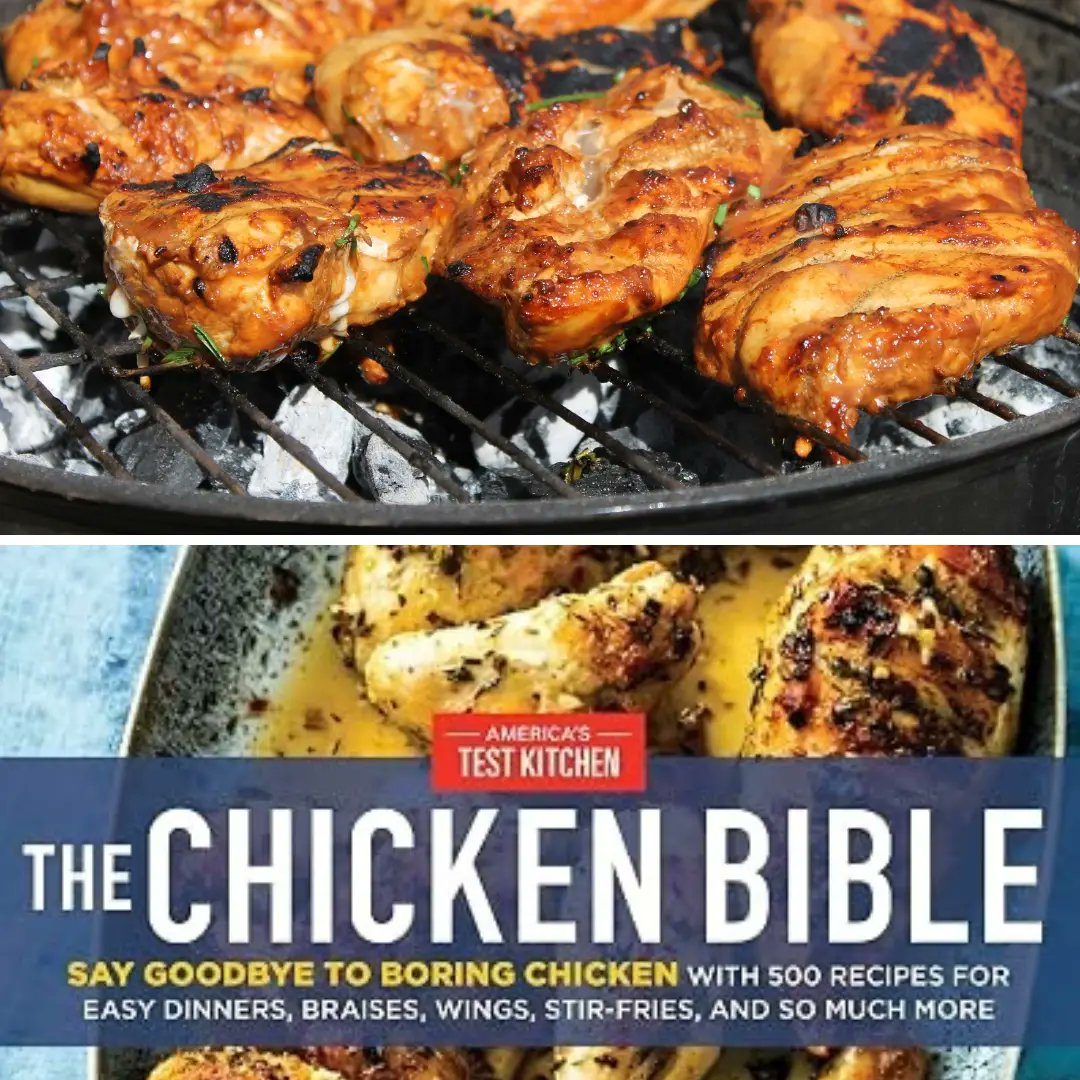 YukiWinland's tweet photo. POV: You’ve made the same five chicken dinners for two years. This cookbook has 500 recipes covering every way to cook chicken, making “what’s for dinner? ” a thing of the past. Comment “CHICKEN” https://t.co/Klc1yatWMd
