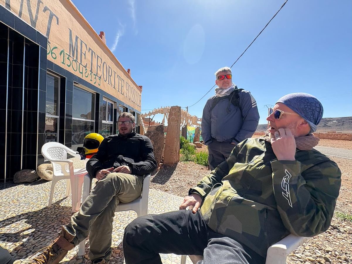 GerardBurmohew's tweet photo. More from Morocco with a fantastic group. Stunning views, great roads, and the Himalayan 411 made for the perfect fly ride. If you’re thinking of going, you won’t be disappointed. https://t.co/3Kf5psqEug