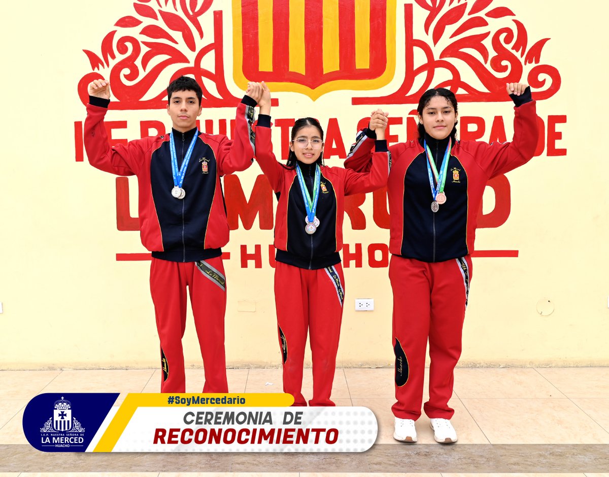 MercedHuacho's tweet photo. CEREMONIA DE RECONOCIMIENTO 
Con orgullo, reconocemos a nuestros estudiantes que participaron en los JEDPA 2026 – Vóley Categoría C, así como en las disciplinas de Atletismo y Natación.
Su dedicación, esfuerzo y compromiso representan los valores que promovemos https://t.co/hxxxlL5DB7