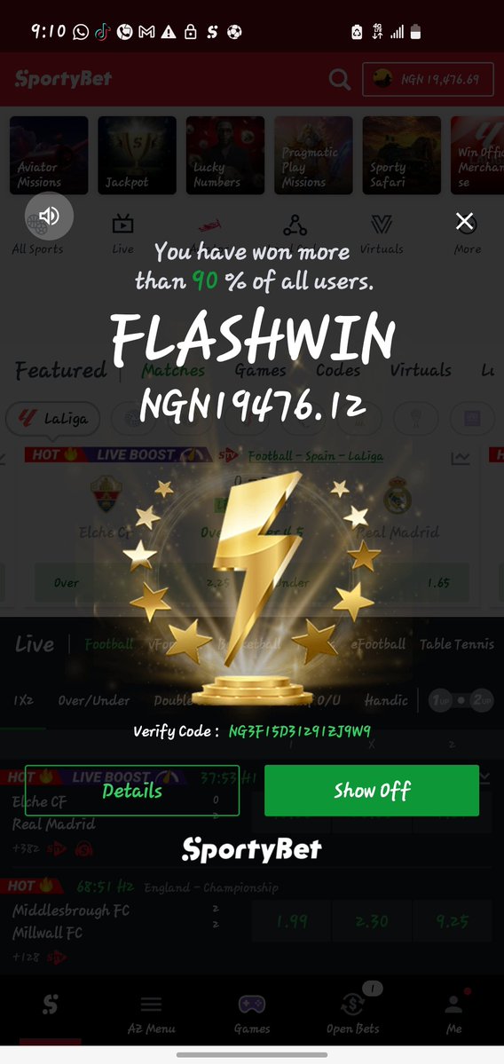 Atanasolve's tweet photo. 🔥 DAY 4 ROLLOVER WON ✅

2 Odds ✔️
Day 1 ✅
Day 2 ✅
Day 3 ✅
Day 4 ✅
Slow and steady, we keep building. 📈💰
The rollover continues… Day 5 loading! 🚀

#Rollover #BettingTips #FootballTips #SportyBet https://t.co/5avxE3ebkv