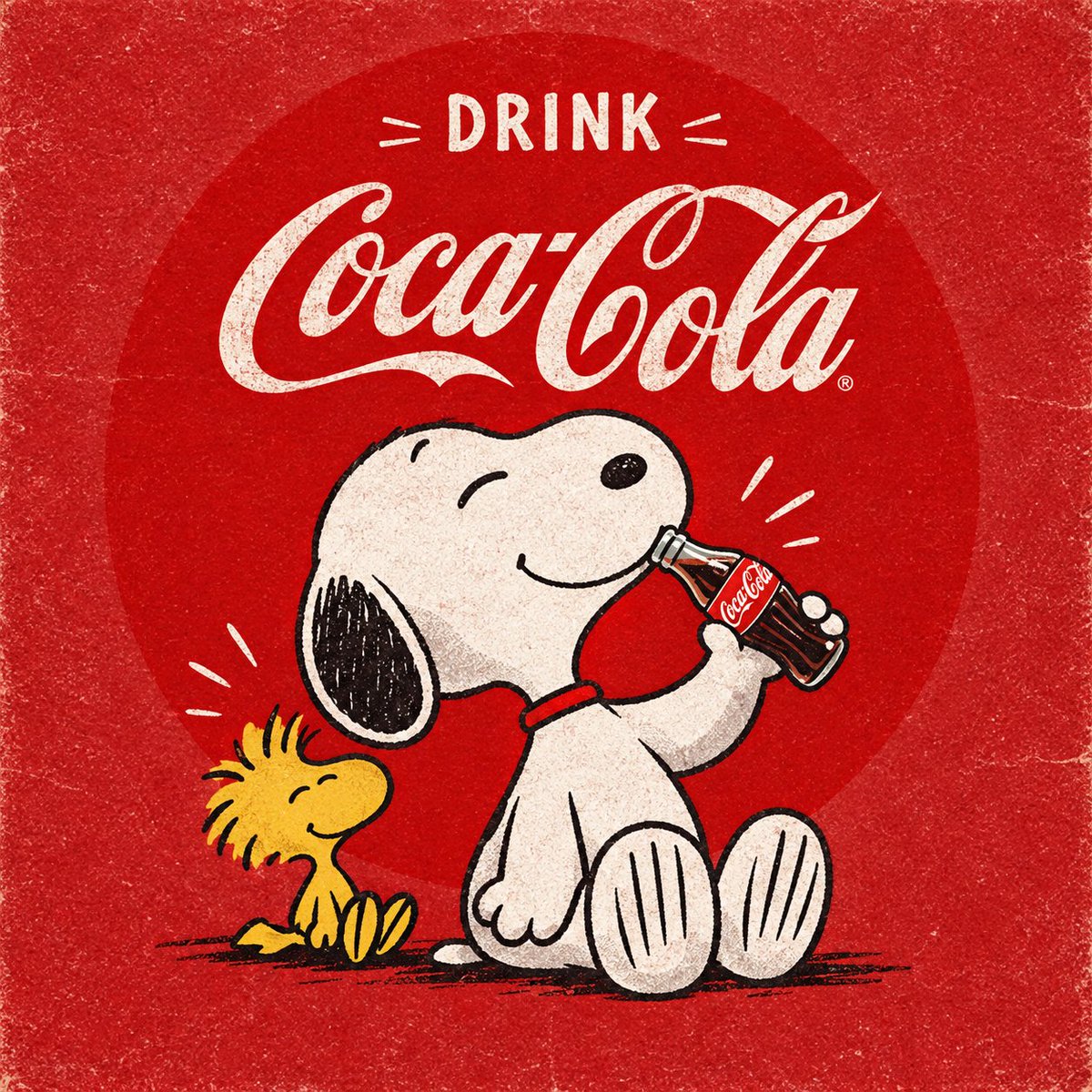 snoopyb047's tweet photo. Coca-Cola x snoopy https://t.co/tqYJchVphg