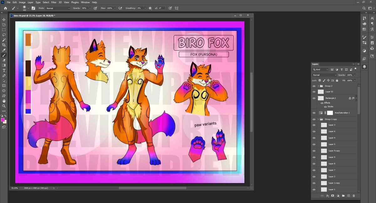 MauriceKsz's tweet photo. @RedFox2077 Hey, I’d be super excited to hear your idea and bring your furry ref sheet to life ^^ I can start with 50% upfront. Feel free to PM me :3 https://t.co/zuiUAJ13RJ