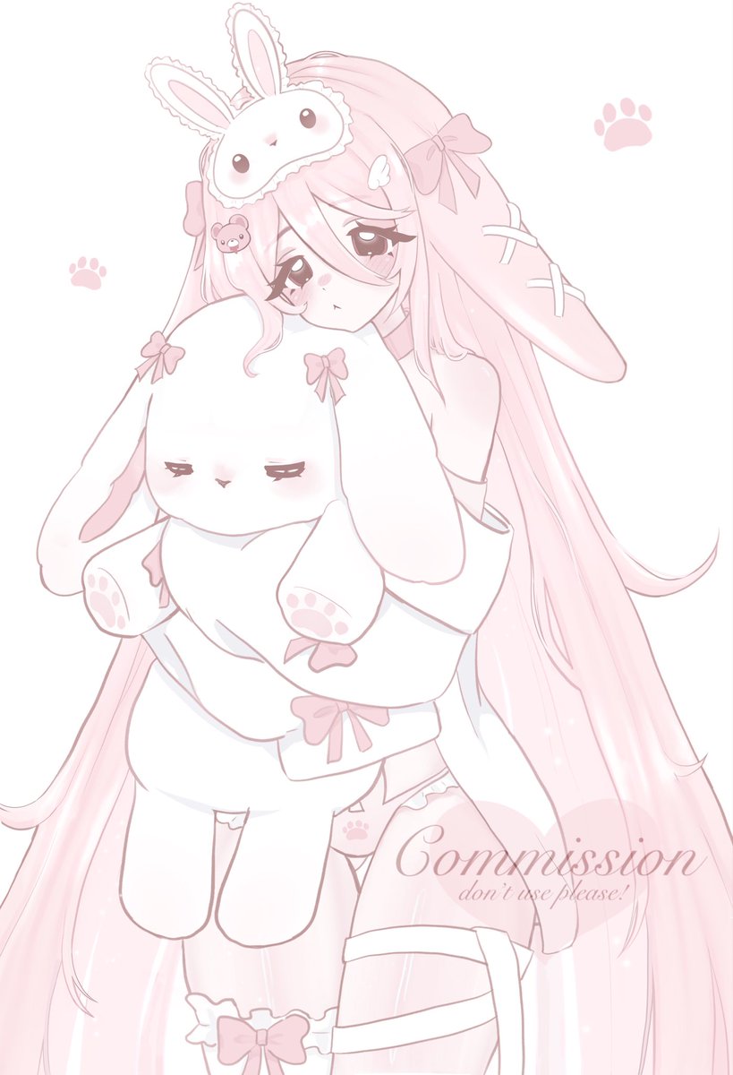 hibichka's tweet photo. commission for @maidorable 🐰🩷
tysm for the support and trust!! (〃´ω`〃)🩷🩷 https://t.co/kE7S9nlNMX