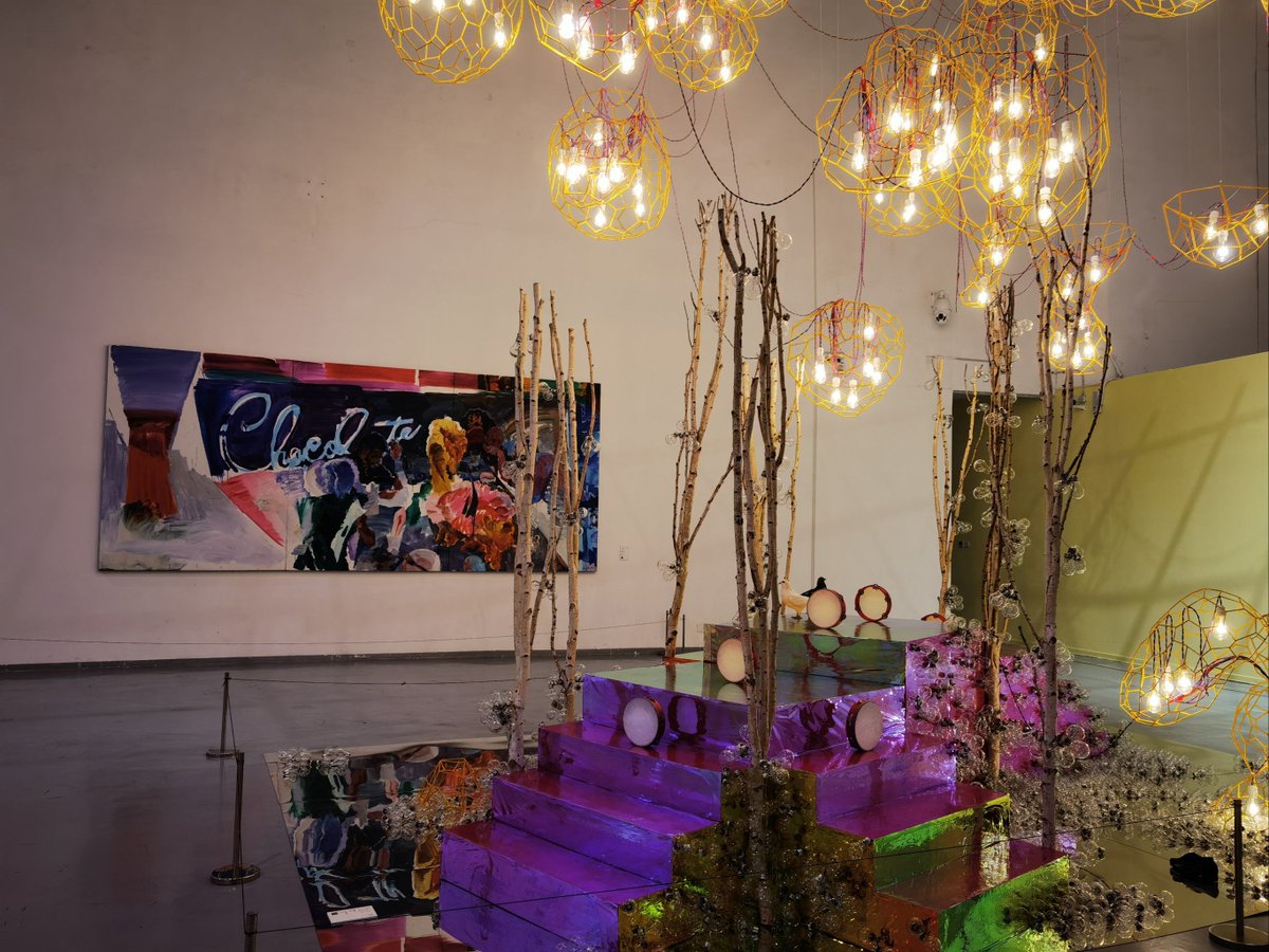MicheleShryer's tweet photo. Immerse in tactile art at today’s pop-up—hand-painted ceramics, soft textile installations, and live sound weaving together for a 1-hour sensory escape. Tag your art crew! https://t.co/0PIPD4Df3D