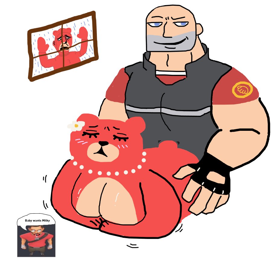 CherryBlood03's tweet photo. I hope you like this gift, @YguyGf , It was drawn on discord doodle night with humor and love 🍳👩🍳
Hahah 😂
#TF2heavy #HeavyTF2 #Tf2Spy #SpyTF2 #TeamFortress2 #TF2 https://t.co/eYfr7qL3qJ