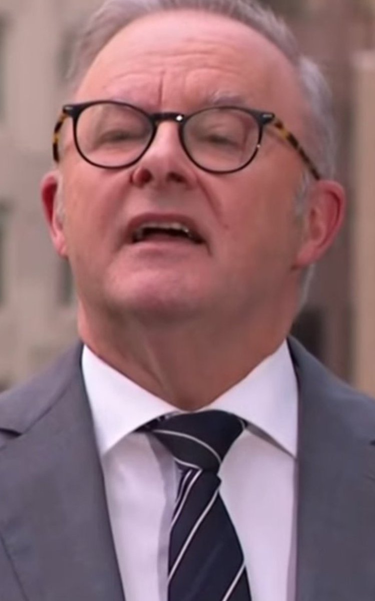 Ausbobsmit's tweet photo. Anthony Albanese is set to travel all the way to California for a one on one demonstration of an IPhone that has custom blocking programs for the Australian market.  Albanese  and his censorship would make north Korea blush. 

After that he will travel to New York for some global citizen award, that in its self is alarming.  

The most alarming aspect of the trip is it could have been done via zoom. 

Albanese also blocked access to  flight logs. Labor are hiding their disgusting travel bill. So Albanese can use and abuse the VIP jet and the poor old taxpayers are left to pay the bill.