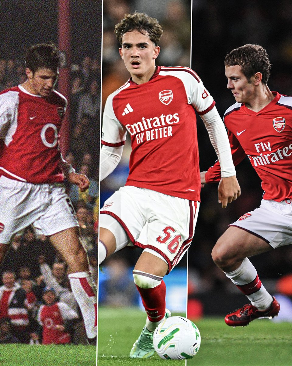 footballontnt's tweet photo. The last three youngest goalscorers for a Premier League side in the League Cup have all been Arsenal players :

⚽️ Cesc Fàbregas (2003)
⚽️ Jack Wilshere (2008)
⚽️ Max Dowman (2026) https://t.co/CvXts41sVj