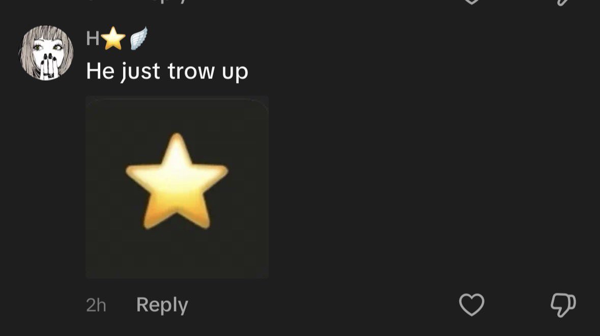 sheepgirl444's tweet photo. He just trow up⭐️🪽⭐️🪽⭐️🪽⭐️🪽⭐️🪽⭐️🪽 https://t.co/fIVVUNkGX3