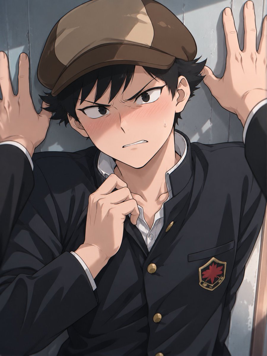 RubySaphAI's tweet photo. ❤️Gambare, Nakamura-kun!
That moment right before something happens…
#Nakamura #Hirose #Tamura #Takeuchi #GambareNakamura #AIArt #SFW #AnimeArt #FanArt #StableDiffusion #PrettyBoy #FitGuys #Sexy #HotGuys #Handsome #AthleticBody #Blush #Kabedon https://t.co/ZCjNTCJg30