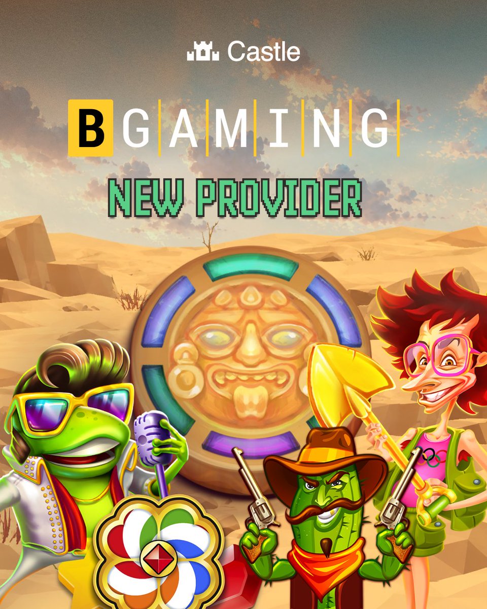 castlearena's tweet photo. BGaming just landed on Castle, bringing 200+ new titles 

Go find your next favorite! 🎰 https://t.co/Dy3W0Z1MRa