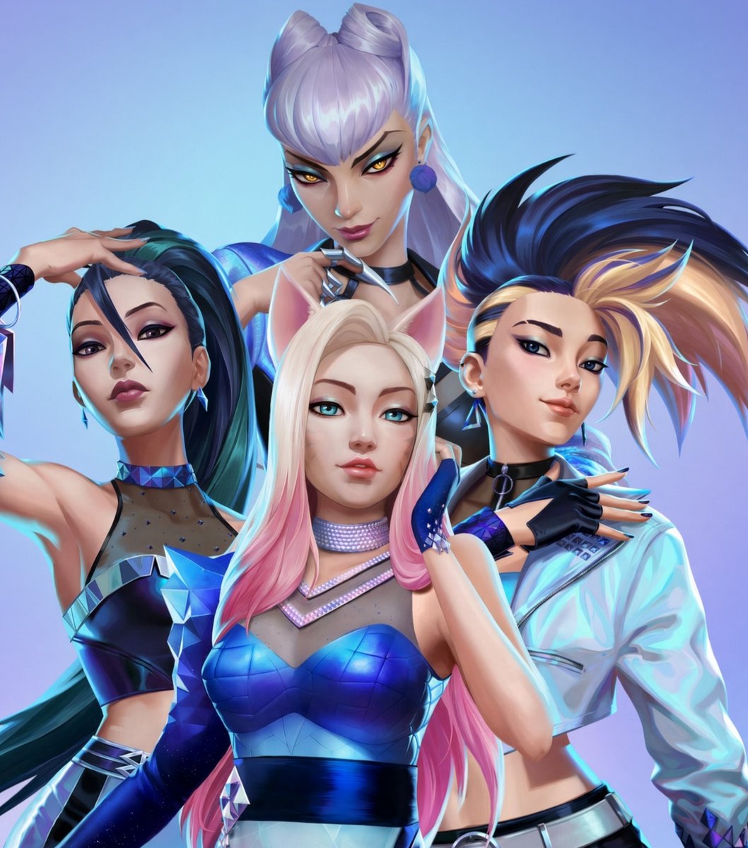CartoonsOTMoon's tweet photo. Después de 6 años, una nueva canción de K/DA, el icónico grupo de League of Legends, ha sido registrada:

WATCH ME. https://t.co/RYQZnJmway
