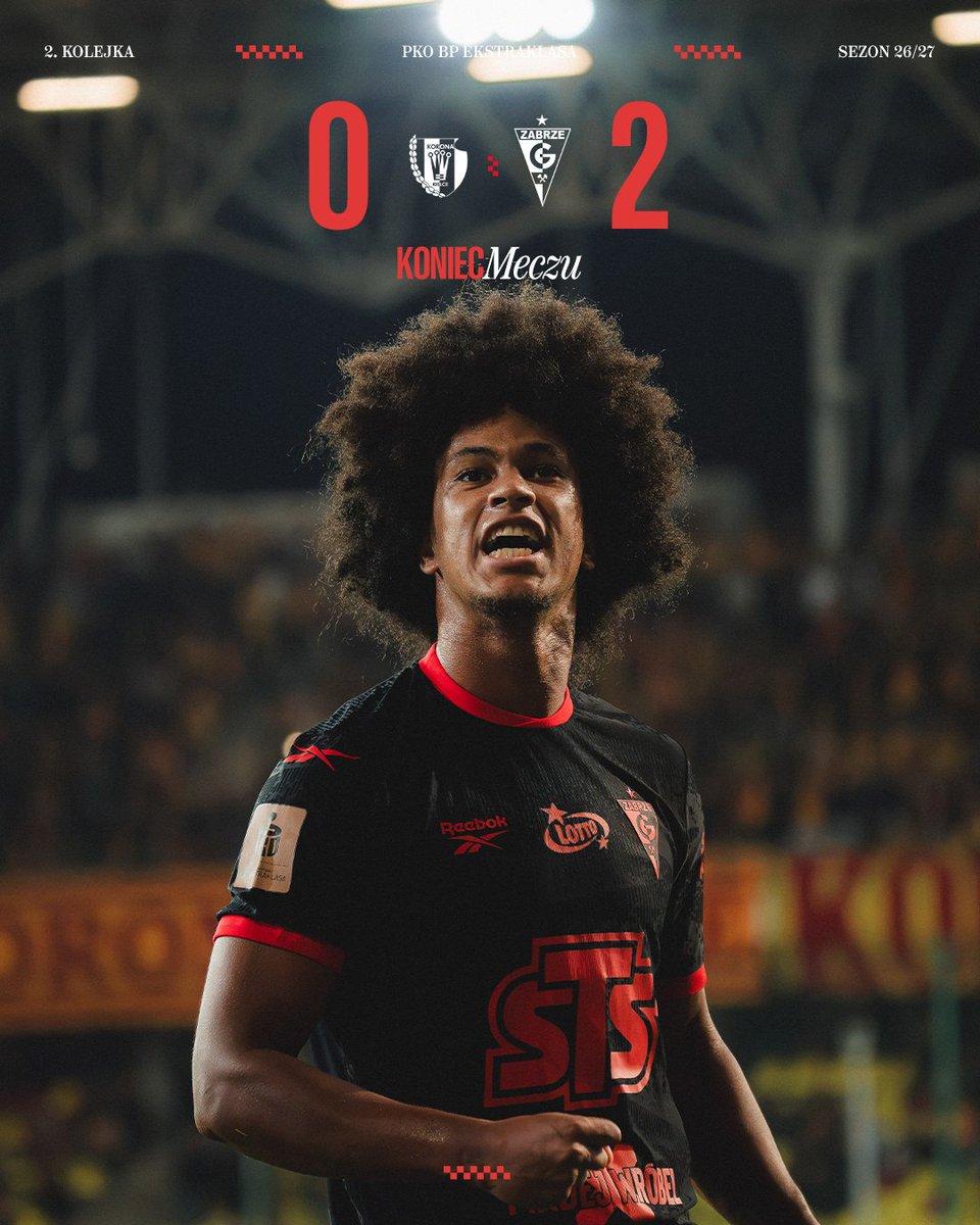 GornikZabrzeSSA's tweet photo. 🏁 | DUMA, DUMA, DUMA! 3 PUNKTY JADĄ DO ZABRZA! ⚒️ 

#KORGÓR 0:2 https://t.co/6pzRlXxCGU