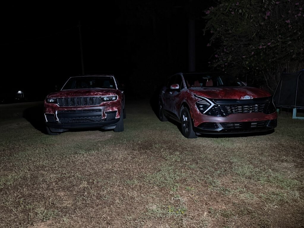 KitsAndBlood's tweet photo. My sister and her co-workers cars for halloween https://t.co/MexFsl3KYJ
