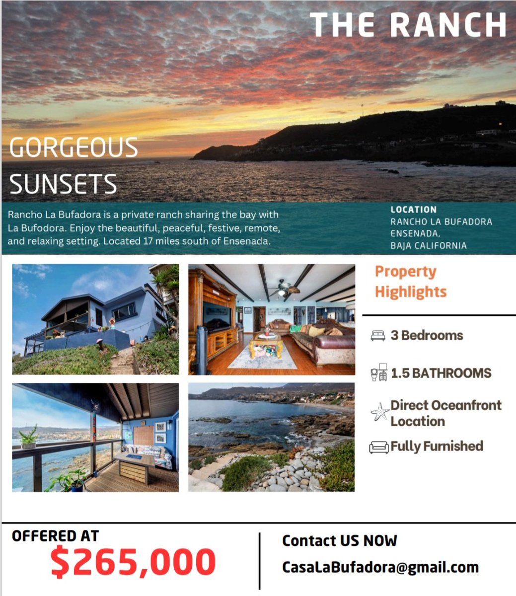 KarenYDon_SW's tweet photo. House for sale 
#labufadora #ensenada #houseforsale https://t.co/lLcV50vcEK