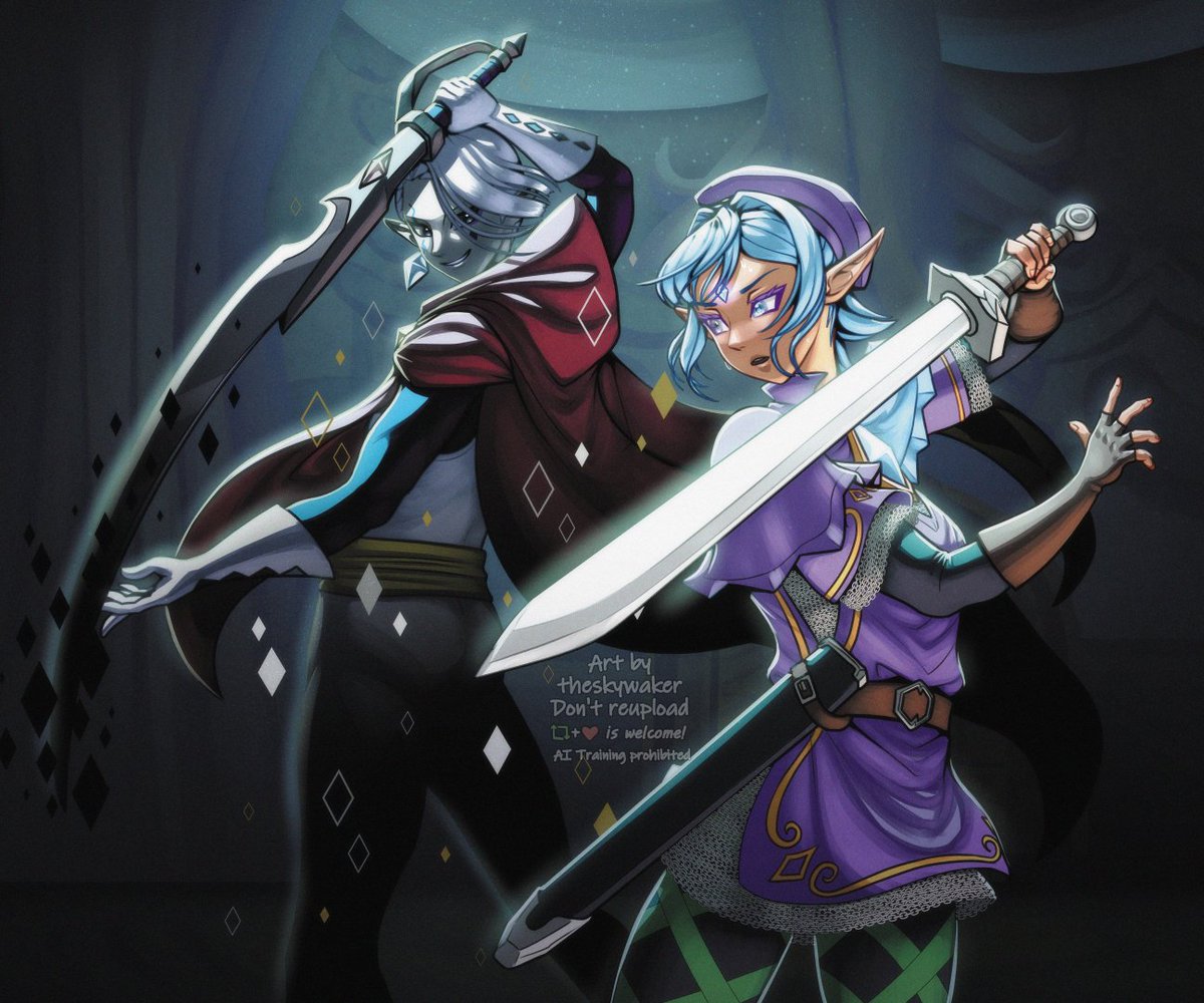 theskywaker's tweet photo. duel of the blades
[ skyward sword fanfic illustration ] https://t.co/hHFEF0pw78