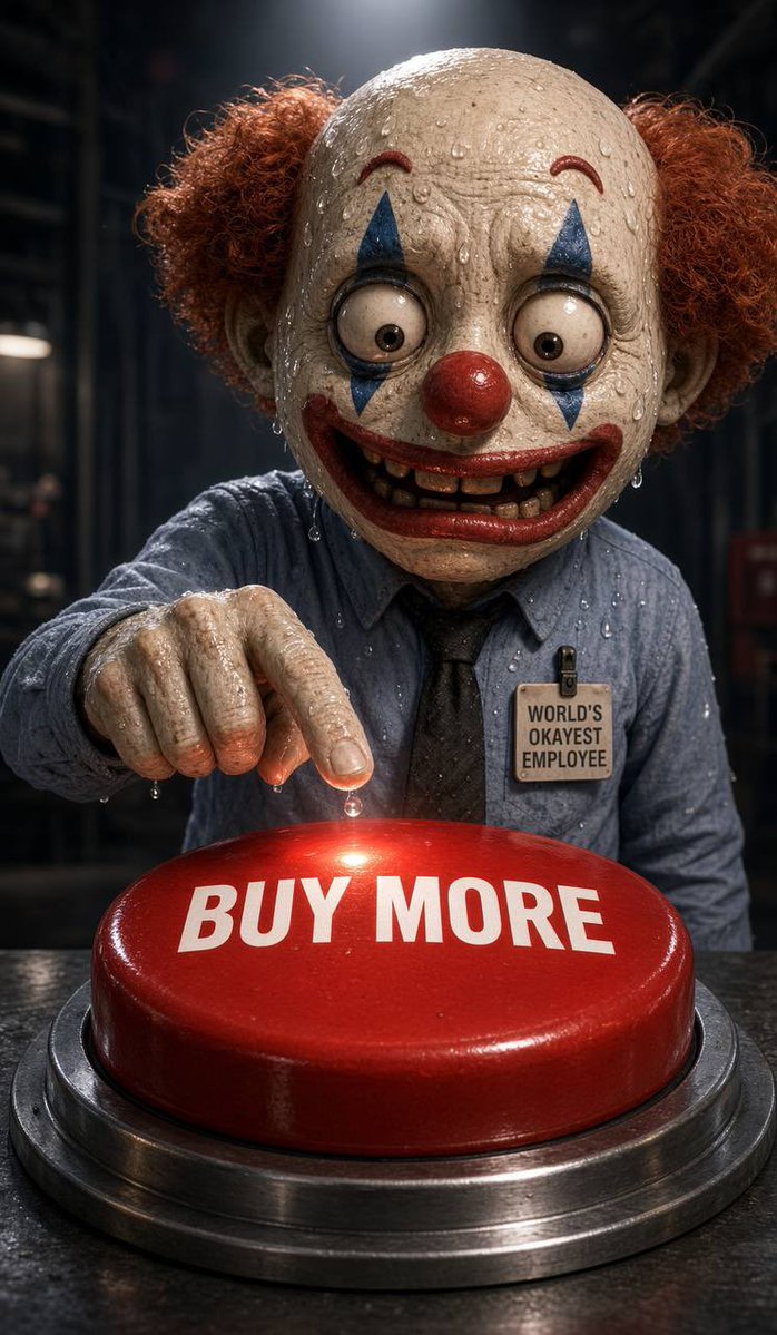 clown_pf's tweet photo. The market goes up, the market goes down..

The button is always there 👀

🤡

solana:EpY9EurXwPnQbVM6fk84goG1kBf9K3GZRCuqgV6Tpump https://t.co/7zwPB8qB6N