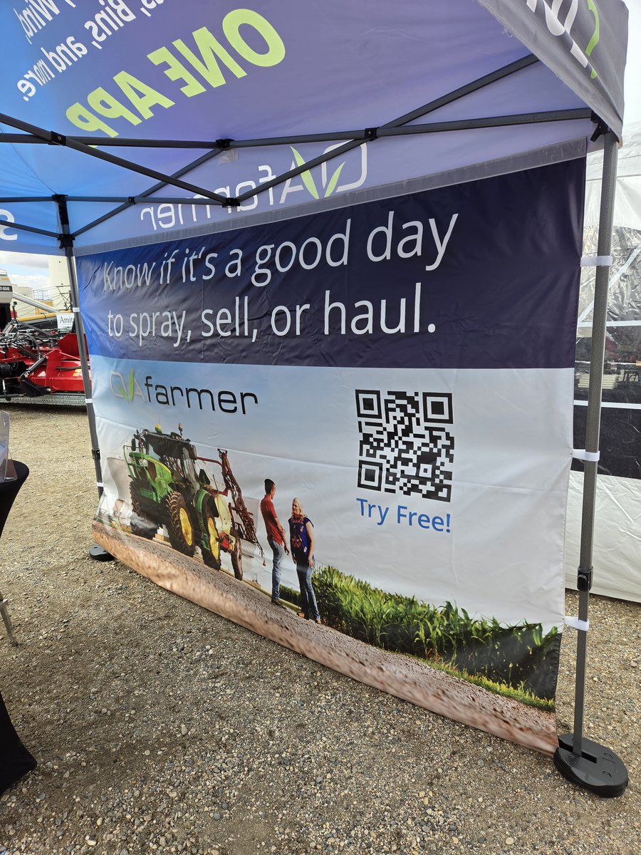jcart1106's tweet photo. Hanging out at the FarmQA + QA Farmer booth at Big Iron this week.

Come say hi — especially if you have opinions about ag software. Good, bad, or “why the hell does it work this way?”

We're next to the Amity Technology booth! https://t.co/5v5cb1jXJY