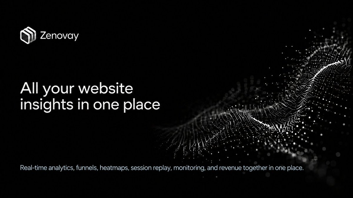 ZenovayDX's tweet photo. Most website analytics tools give you fragments.

Zenovay brings the full picture together. https://t.co/oI85iAYD60