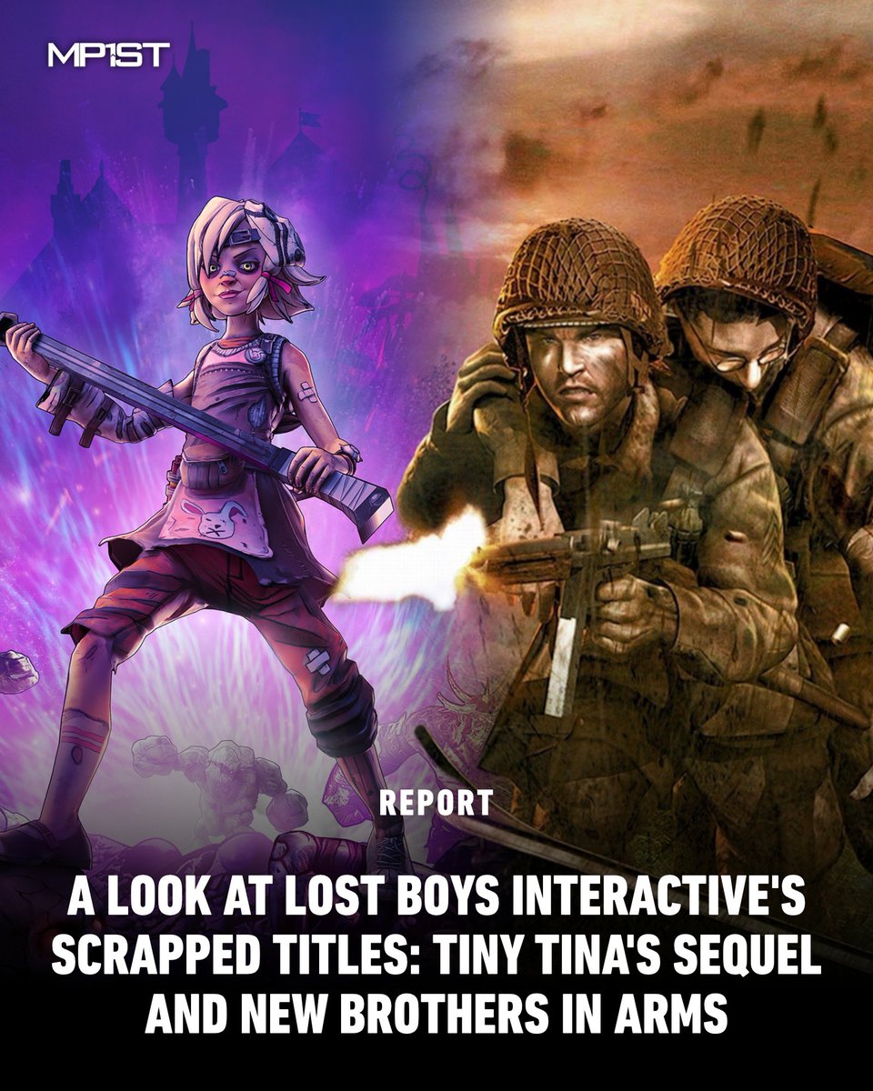 MPFirst's tweet photo. [Exclusive Report]: Here's our first look at the unreleased Tiny Tina's sequel, and a new Brothers in Arms game.

https://t.co/v4crV8em2p https://t.co/MFT9tXm2pH