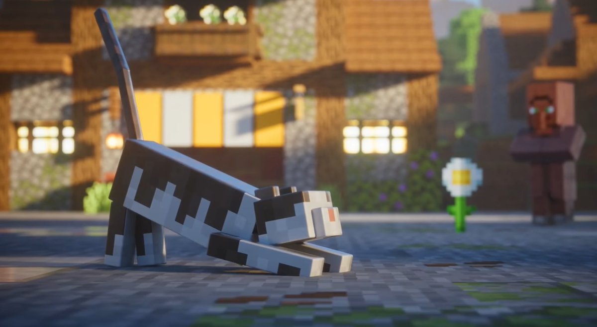 GTWScar's tweet photo. Big week for Jellie for back-to-back Minecraft trailer appearances! https://t.co/vUPigByMA1